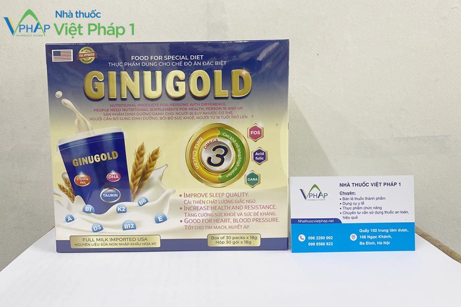 Sữa Ginugold bán tại Nhà thuốc Việt Pháp 1