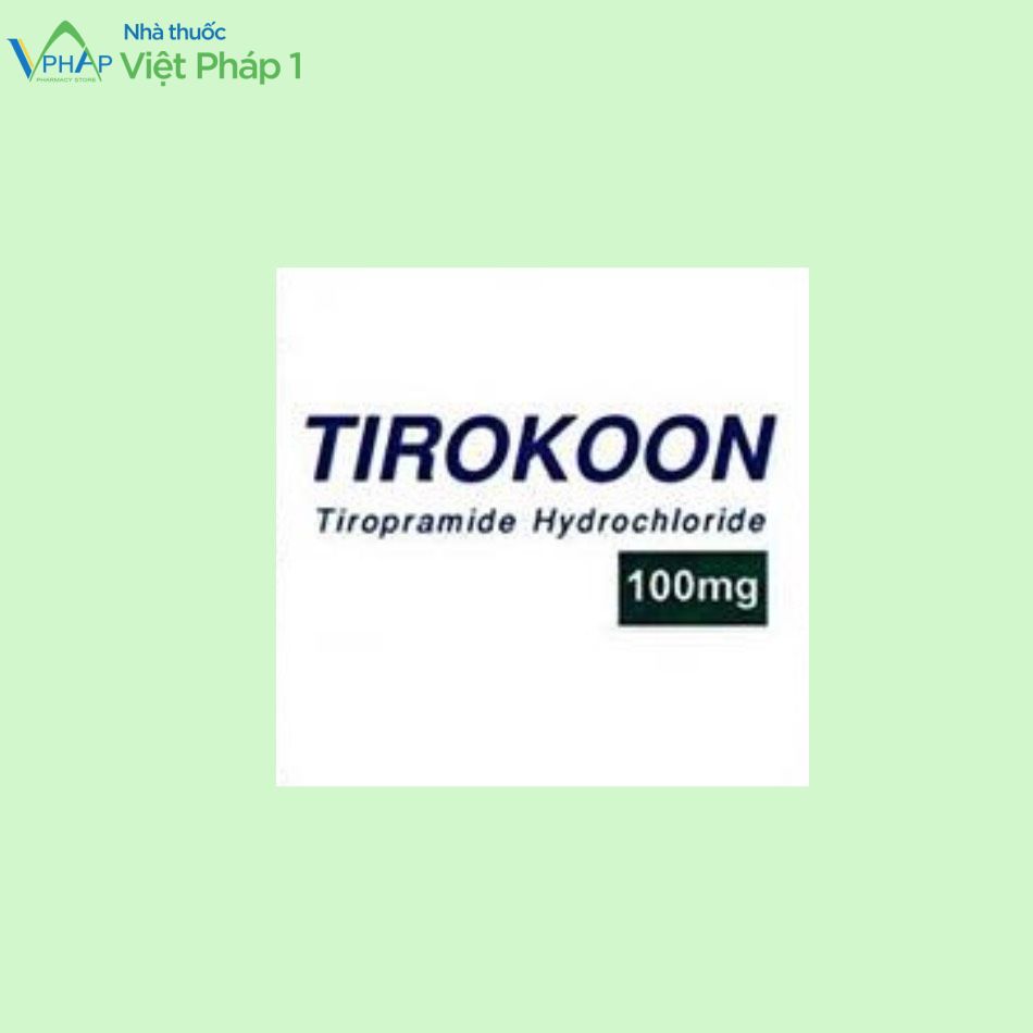 Hộp của thuốc Tirokoon