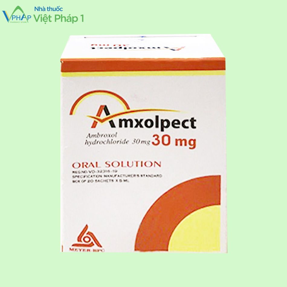 Hình ảnh: Thuốc siro long đờm Amxolpect 30 mg