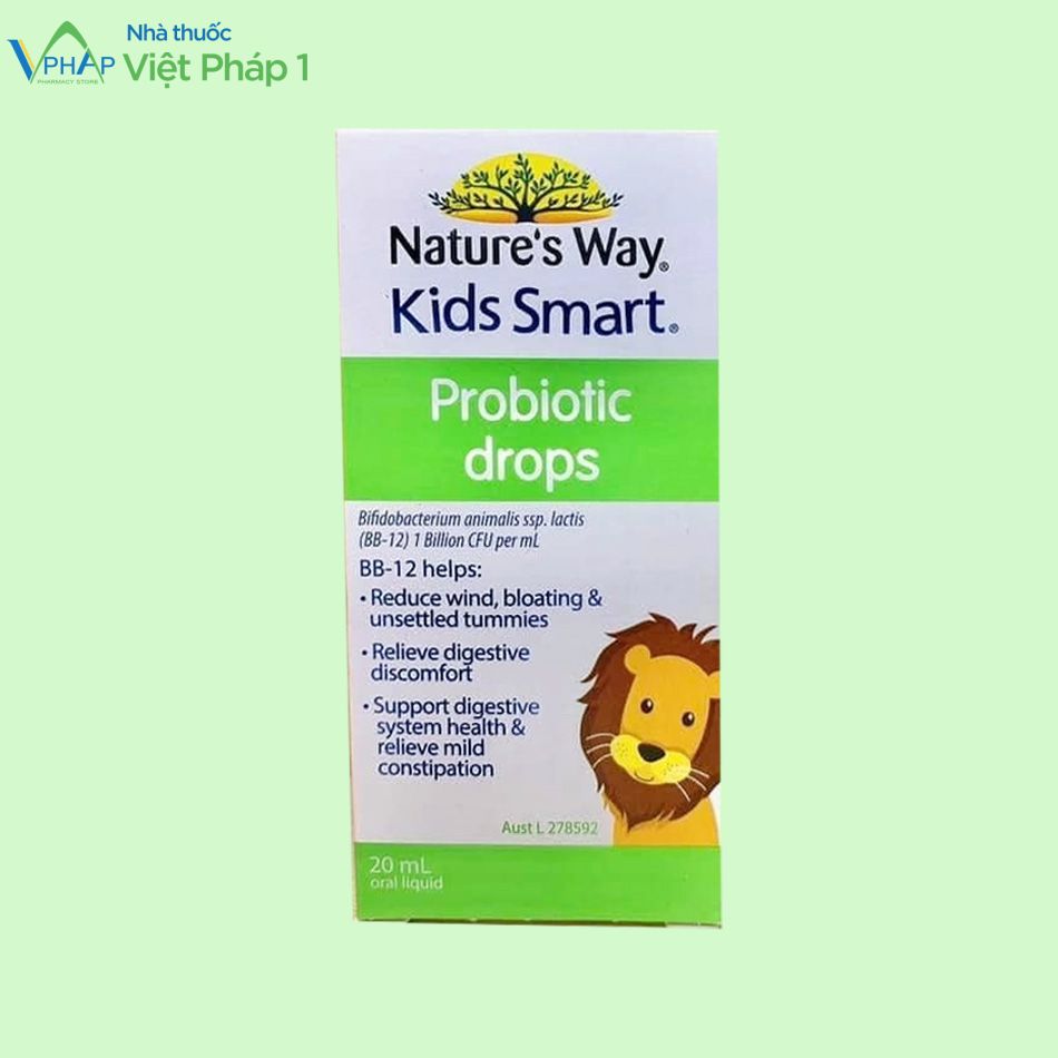 Hình ảnh: Sản phẩm Nature's Way Kids Smart Drops Probiotic