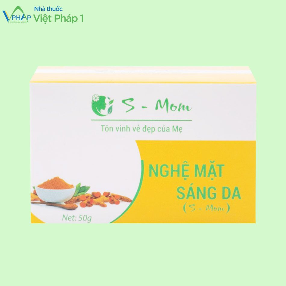 Hình ảnh hộp sản phẩm Kem nghệ S-Mom