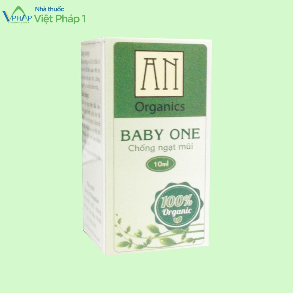Hình ảnh hộp sản phẩm tinh dầu Baby One