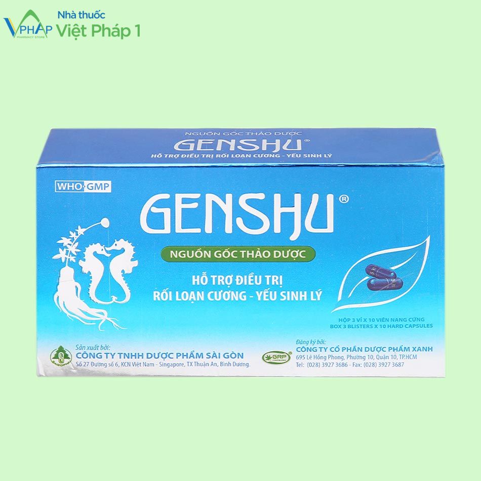 Hộp thuốc Genshu