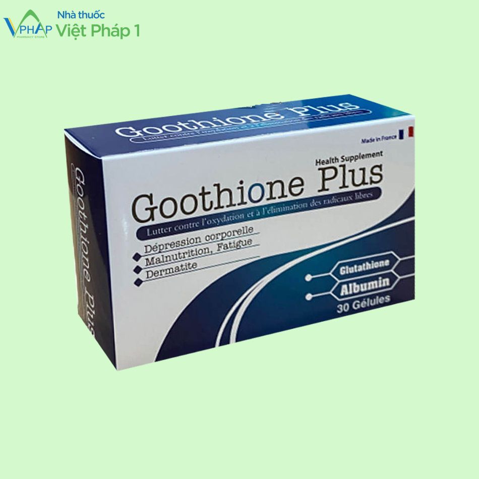 Hình ảnh hộp sản phẩm Goothione Plus