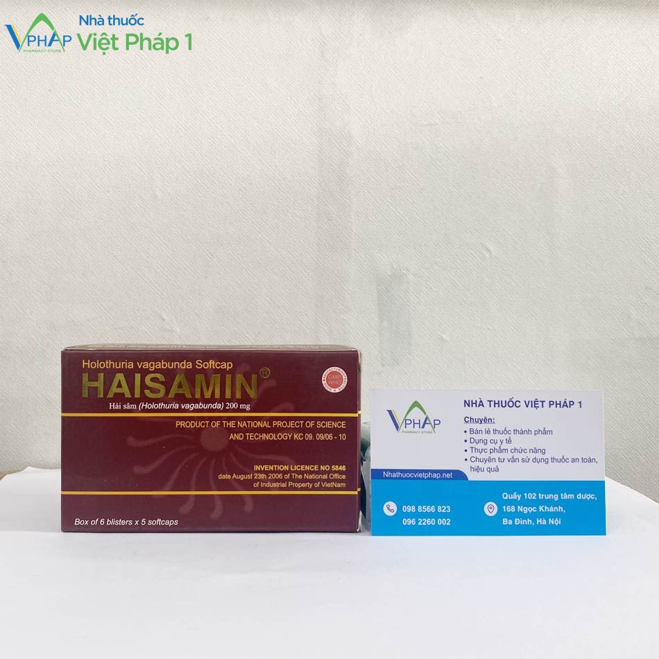 Sản phẩm Haisamin được bán tại Nhà thuốc Việt Pháp 1