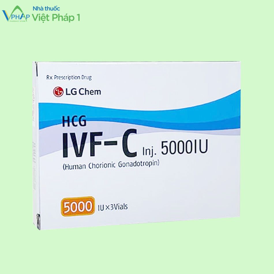 Hộp thuốc tiêm IVF-C 5000IU