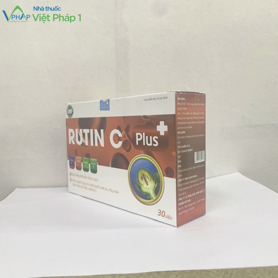 Hình ảnh hộp sản phẩm Rutin C Plus