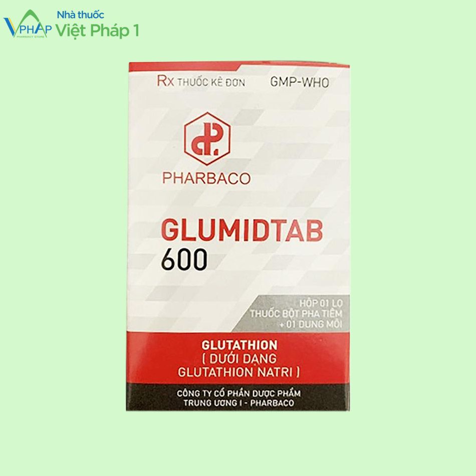 Bao bì sản phẩm Glumidtab 600