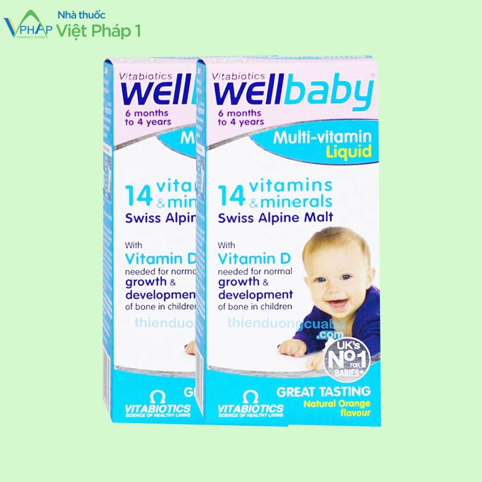 Hình ảnh sản phẩm Vitamin Wellbaby