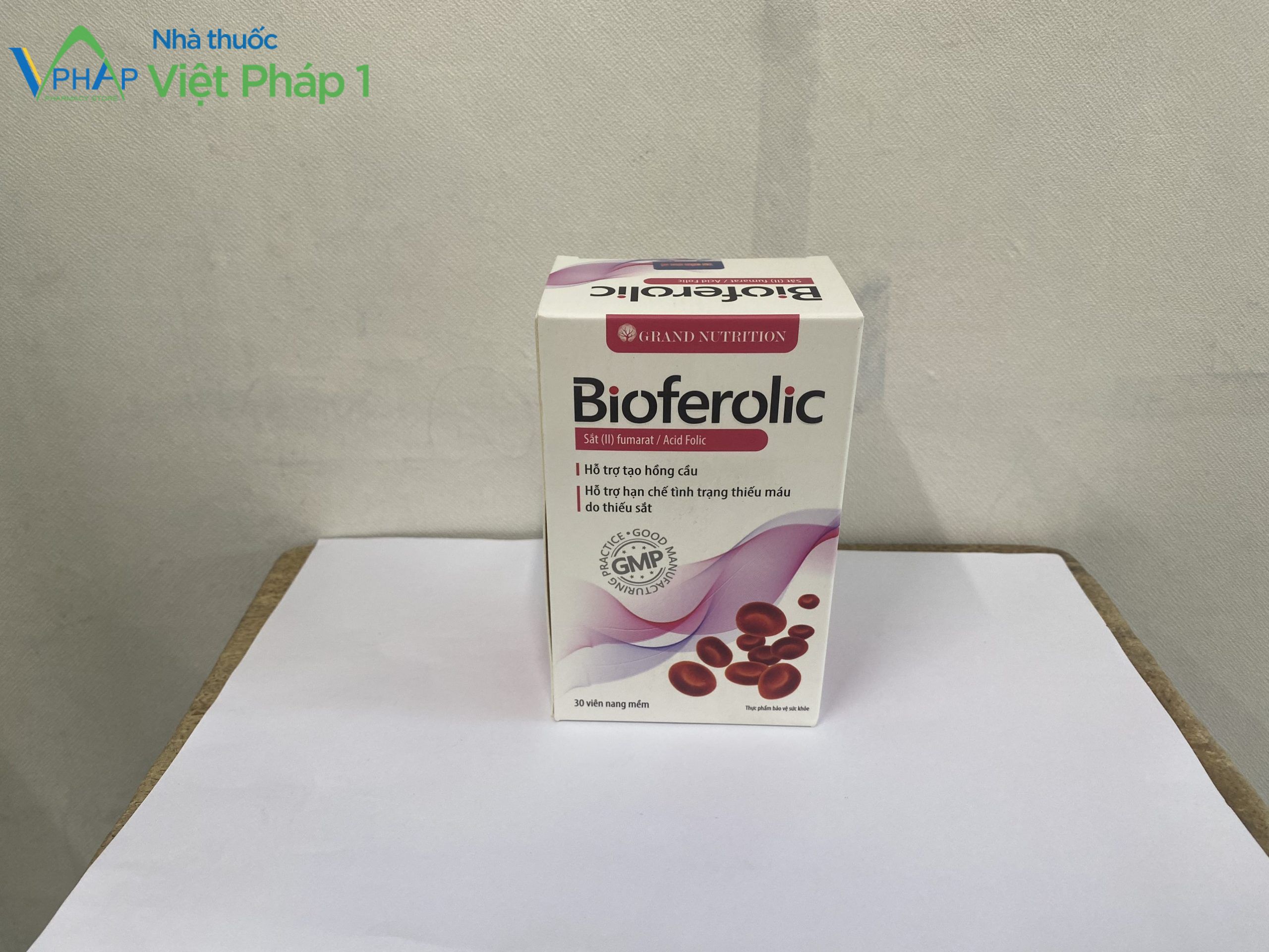 Hình ảnh sản phẩm bổ dung sắt và acid folic Bioferolic