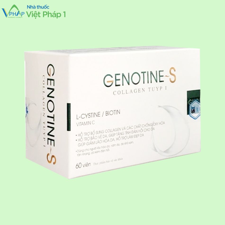 Hộp 60 viên sản phẩm Genotine-S