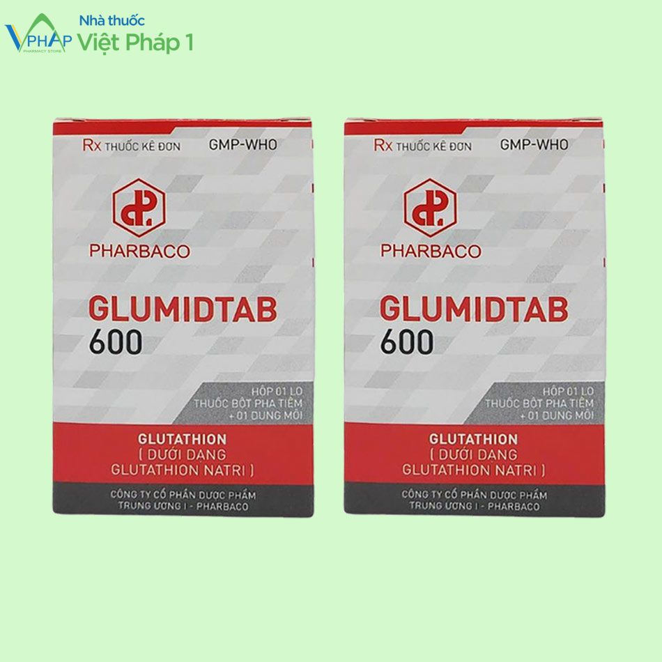 Thuốc Glumidtab chứa Glutathione 600mg