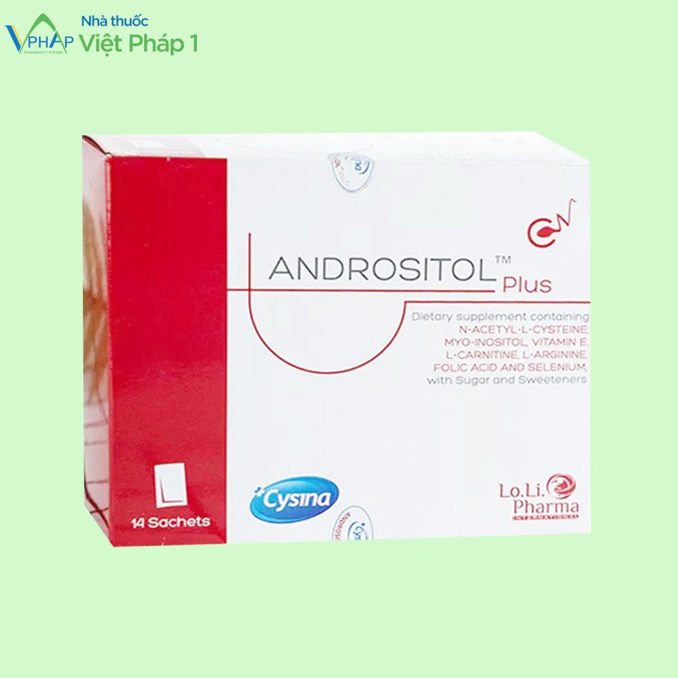 Andrositol Plus cải thiện sinh sản nam giới