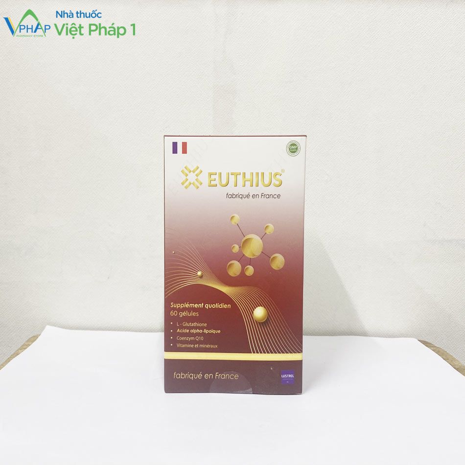 Sản phẩm Euthius đang được bán tại Nhà thuốc Việt Pháp 1