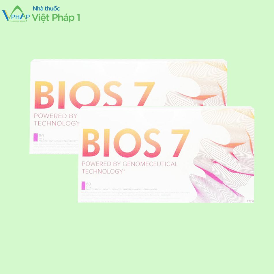 Hình ảnh hộp sản phẩm Unicity Bios 7