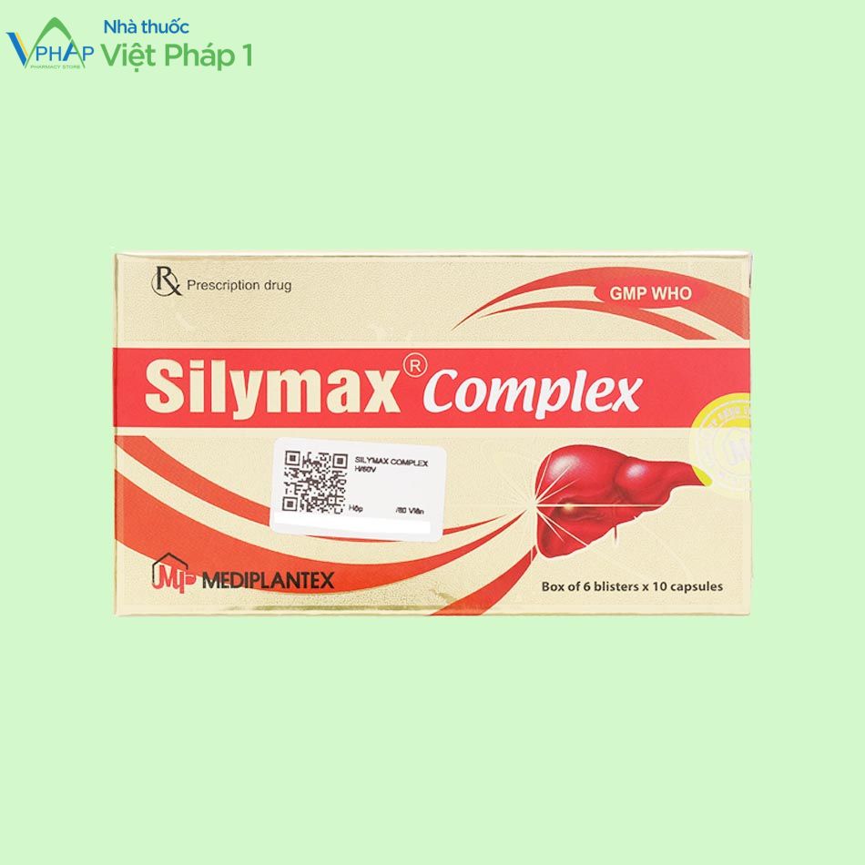 Hình ảnh hộp thuốc Silymax Complex 70mg