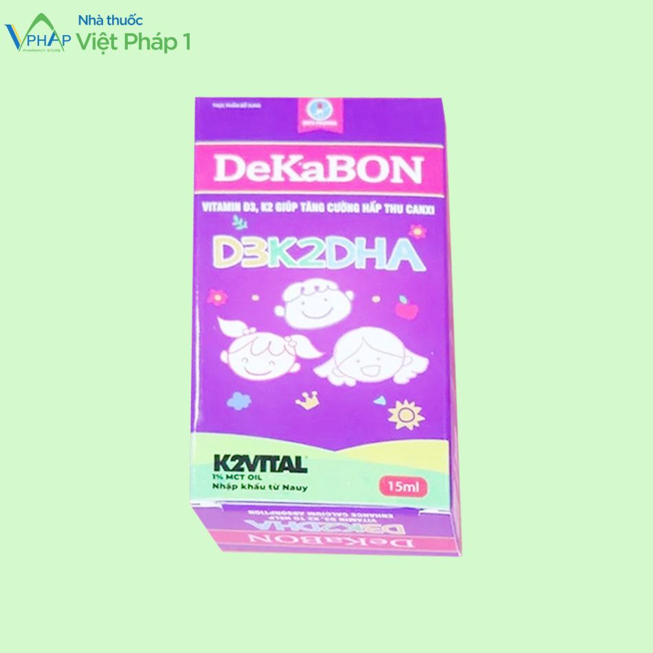 Hình ảnh hộp sản phẩm Dekabon D3K2DHA