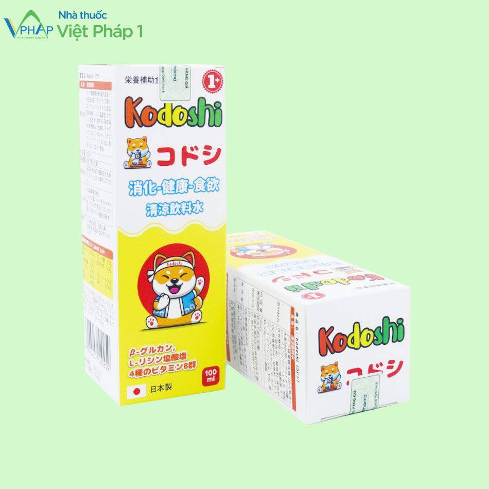 Hình ảnh hộp Siro ăn ngon tăng đề kháng Kodoshi