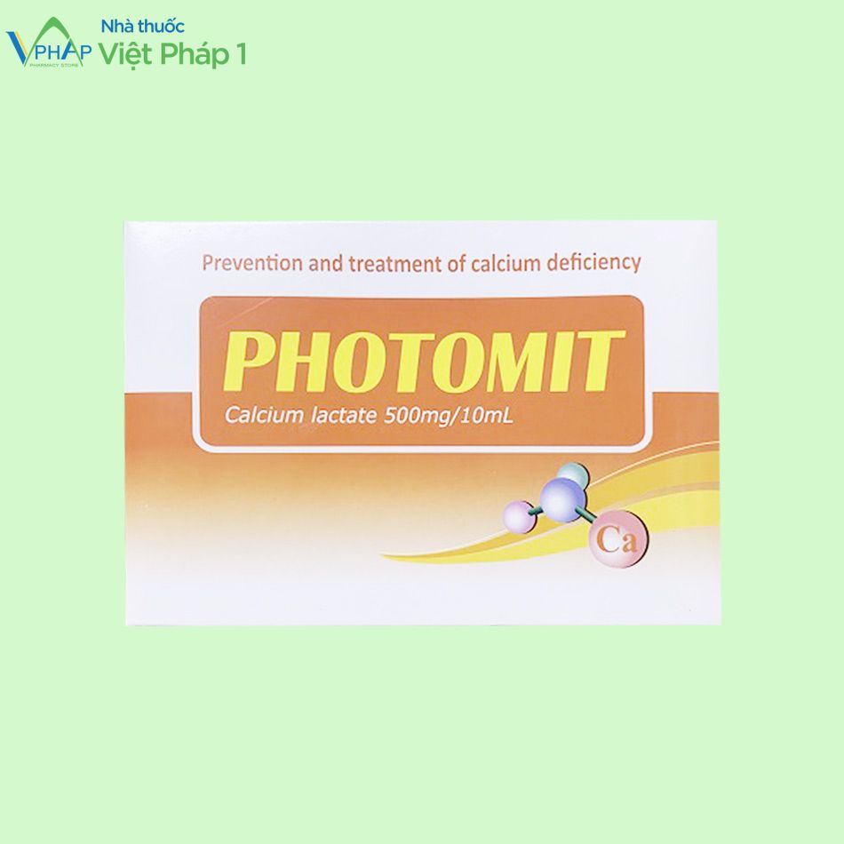 Hình ảnh hộp thuốc Photomit