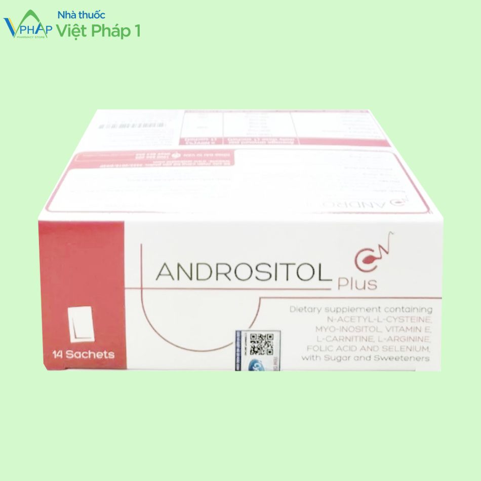 Hình ảnh sản phẩm Andrositol Plus tăng chất lượng tinh trùng
