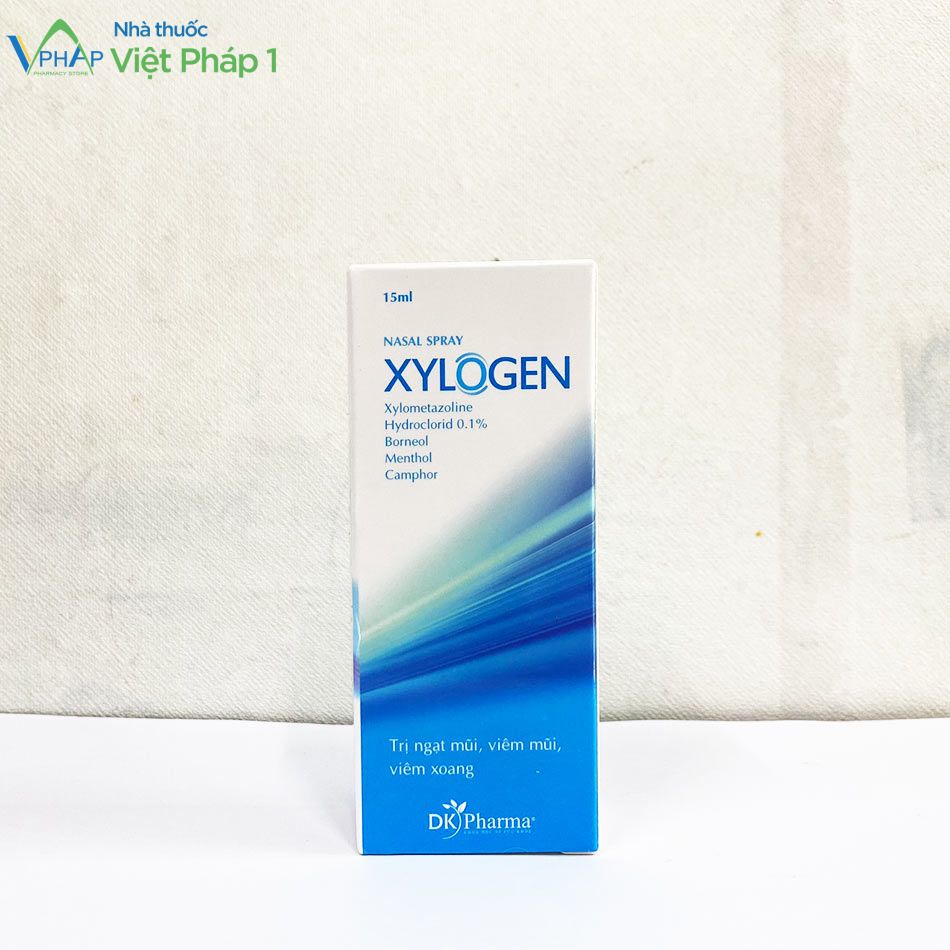 Hình ảnh hộp thuốc xịt mũi Xylogen tại Nhà thuốc Việt Pháp 1