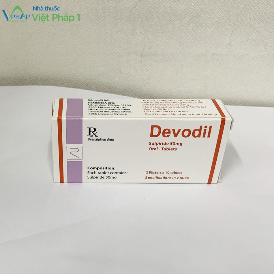 Hộp thuốc Devodil