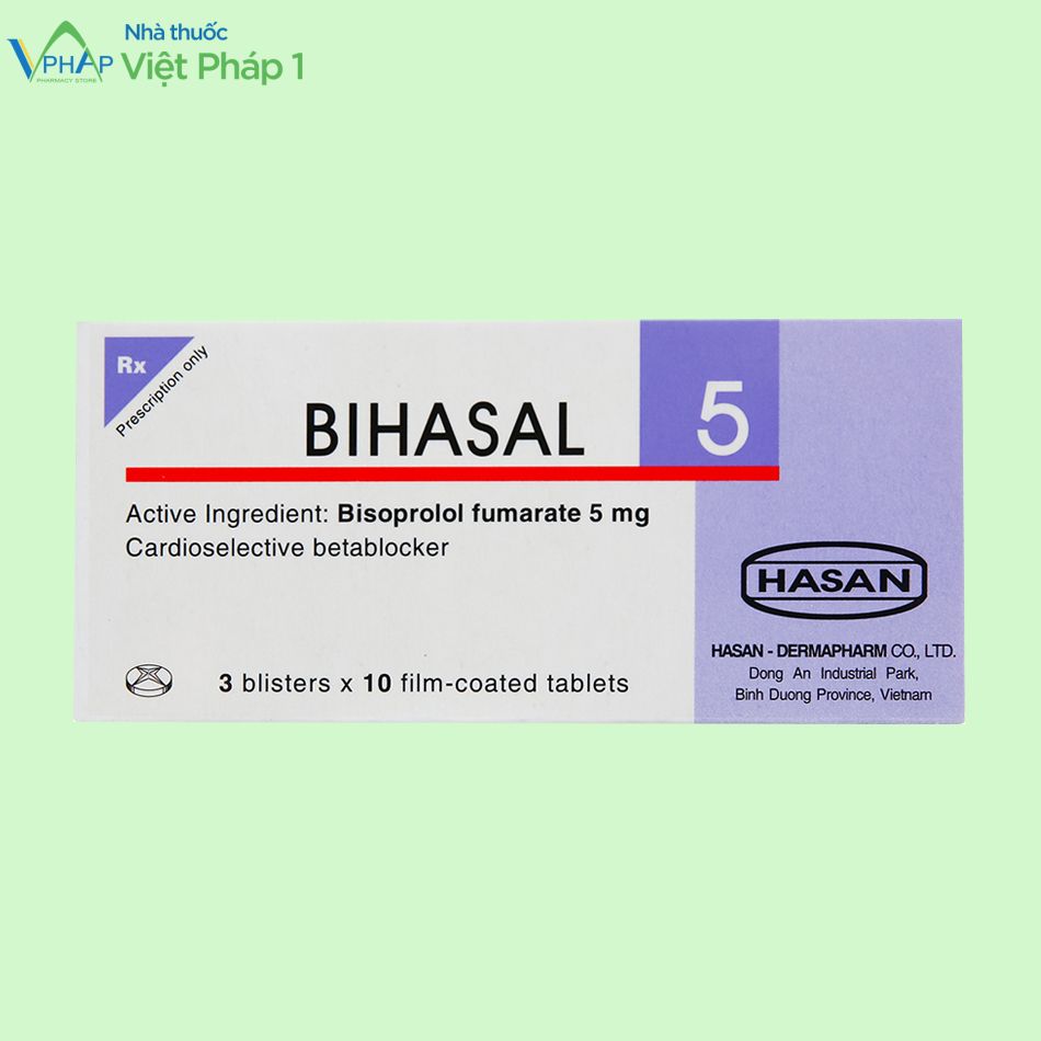 Hình ảnh thuốc Bihasal 5
