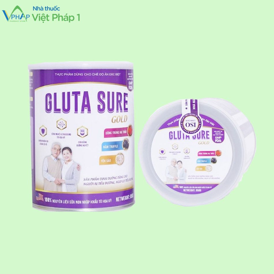 Hình ảnh sản phẩm sữa dinh dưỡng tiểu đường Gluta Sure