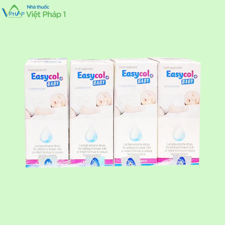 Easycol Baby bổ sung enzym lactase