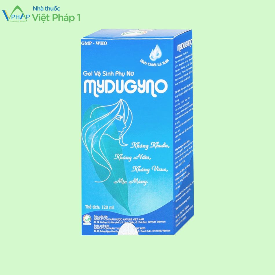 Hình ảnh hộp dung dịch vệ sinh Mydugyno