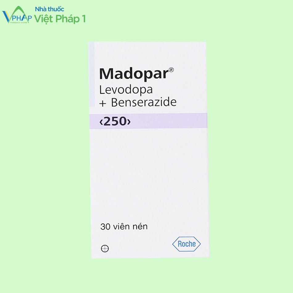 Thuốc Madopar chứa Levodopa 200mg và Benserazide 50mg