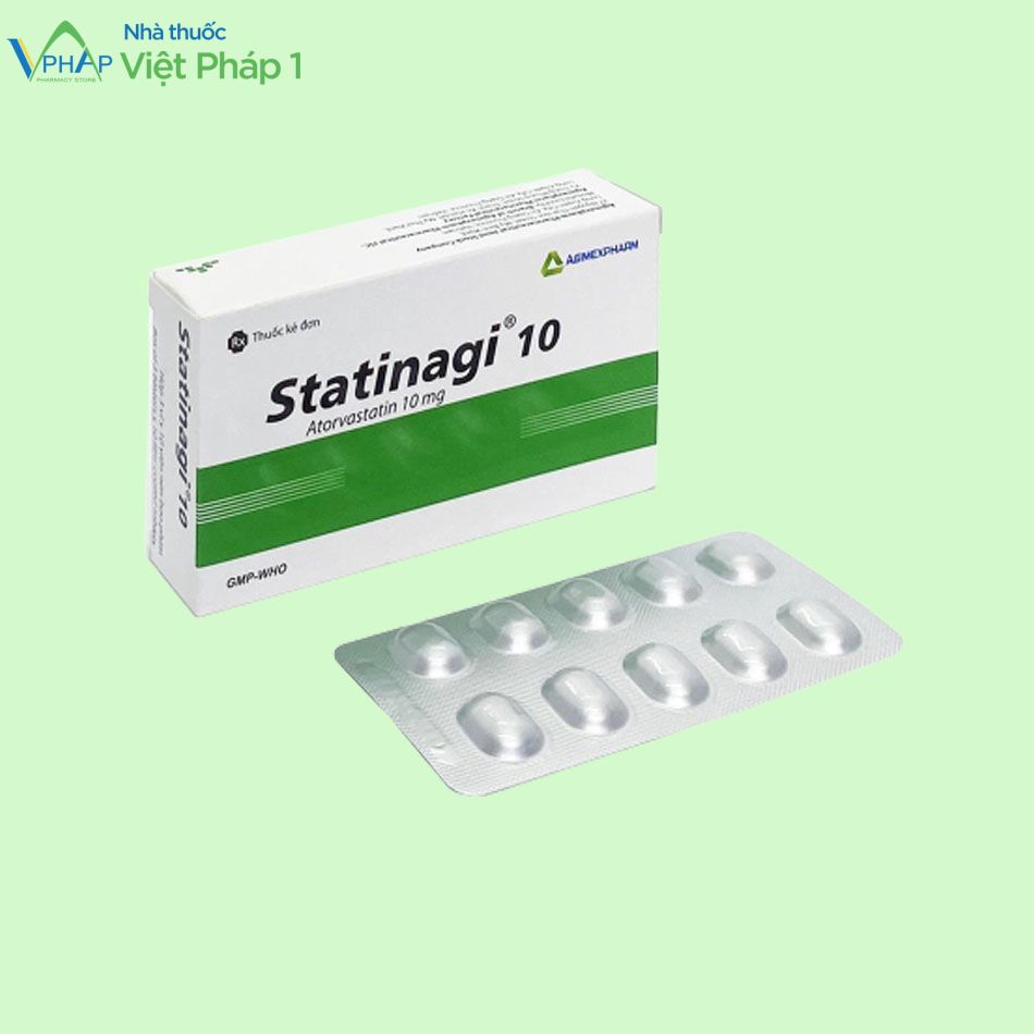 Thuốc Statinagi chứa Atorvastatin