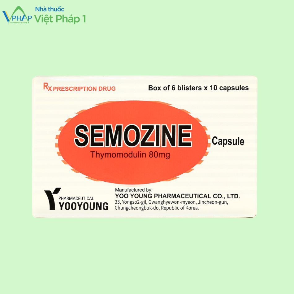 Thuốc tăng cường miễn dịch Semozine