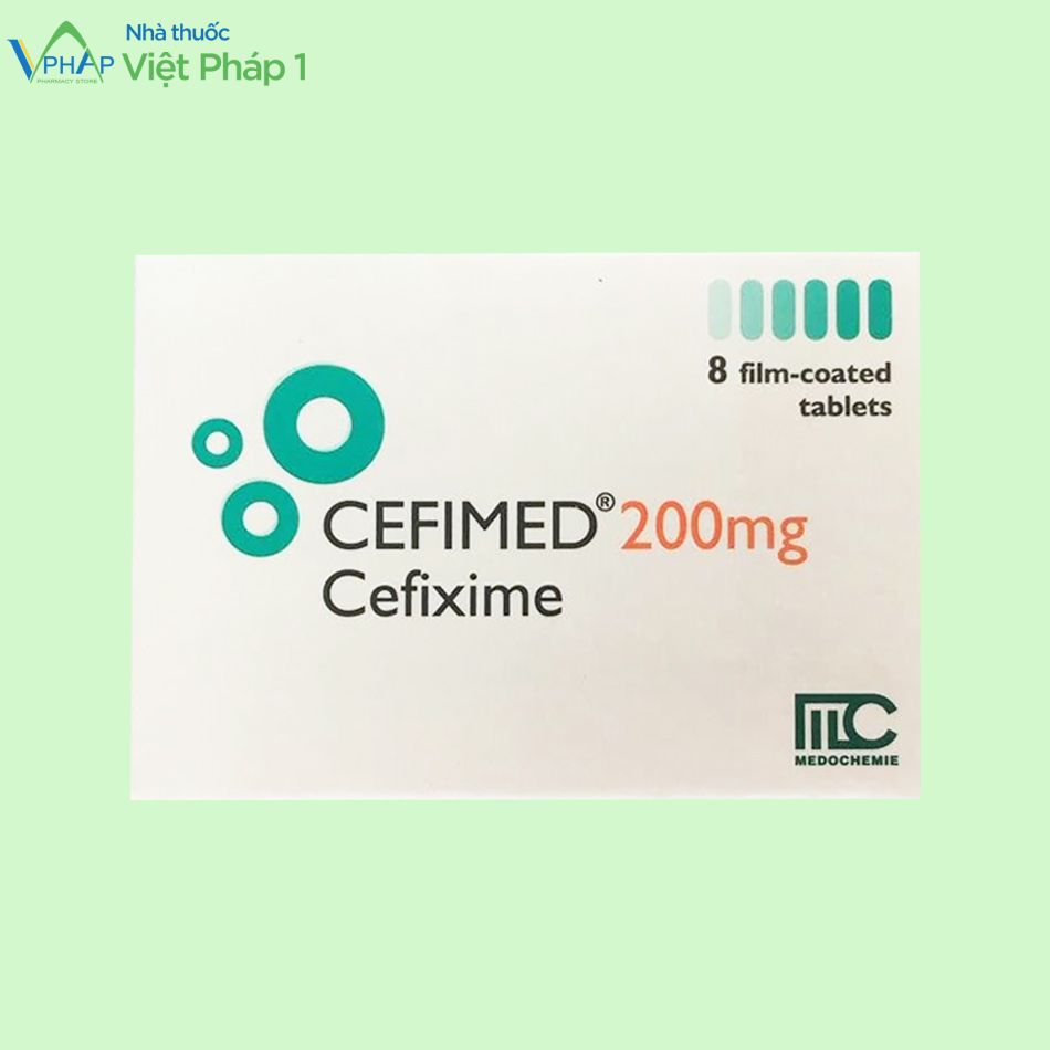 Hình ảnh thuốc Cefimed 200mg