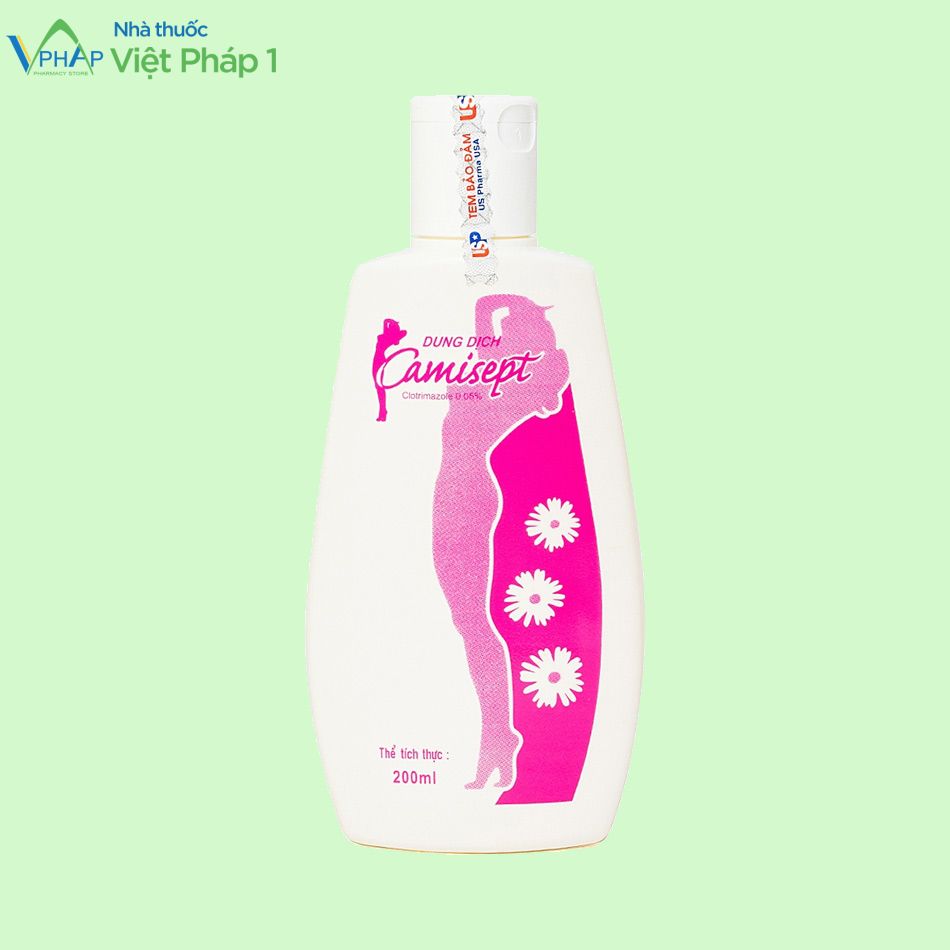 Dung dịch vệ sinh phụ nữ Camisept 200ml