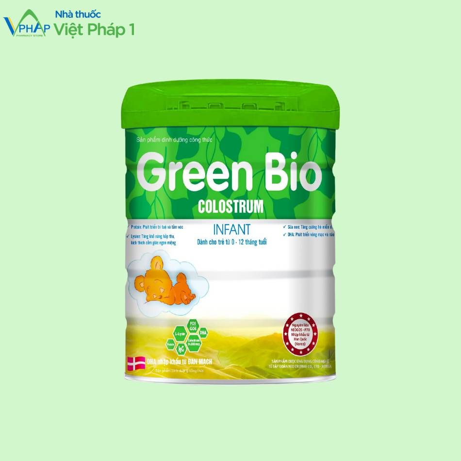 Sản phẩm Green Bio Infant Lon 900gam