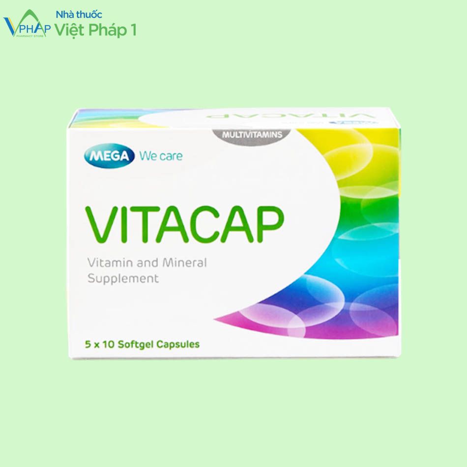 Hình ảnh hộp sản phẩm VITACAP