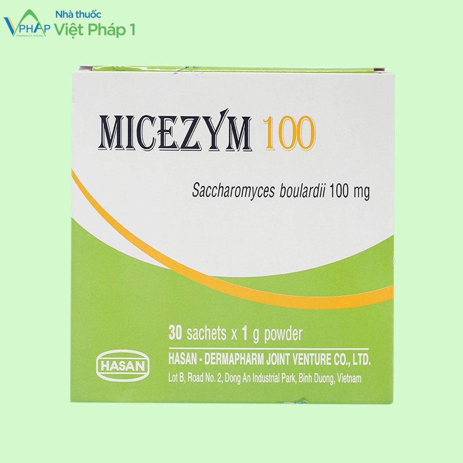 Hộp thuốc Micezym 100