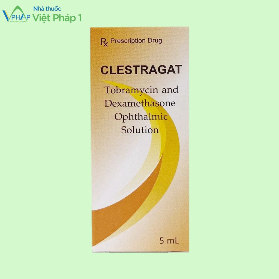 Thuốc nhỏ mắt Clestragat 5ml