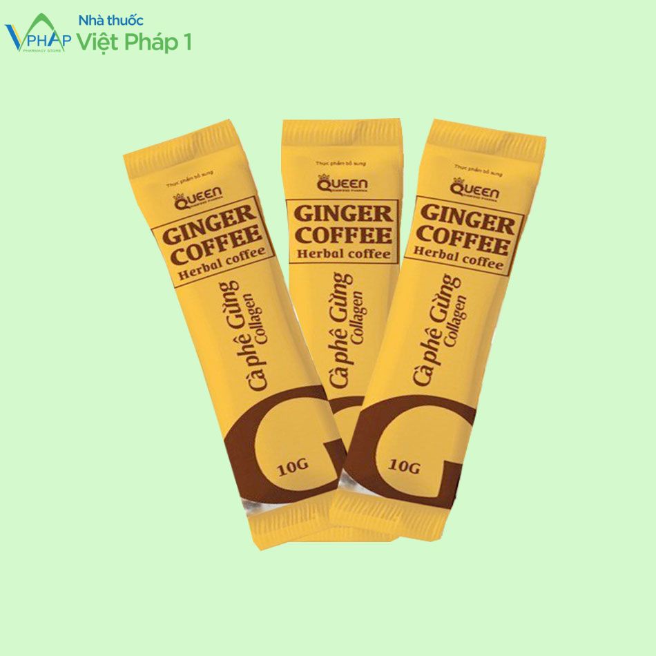 Hình ảnh gói Ginger Coffee Collagen