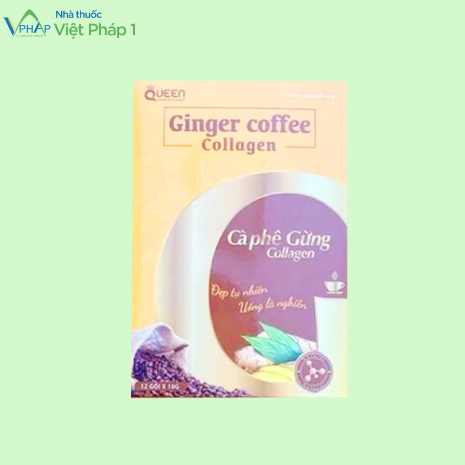 Ginger Coffee Collagen hỗ trợ giảm cân