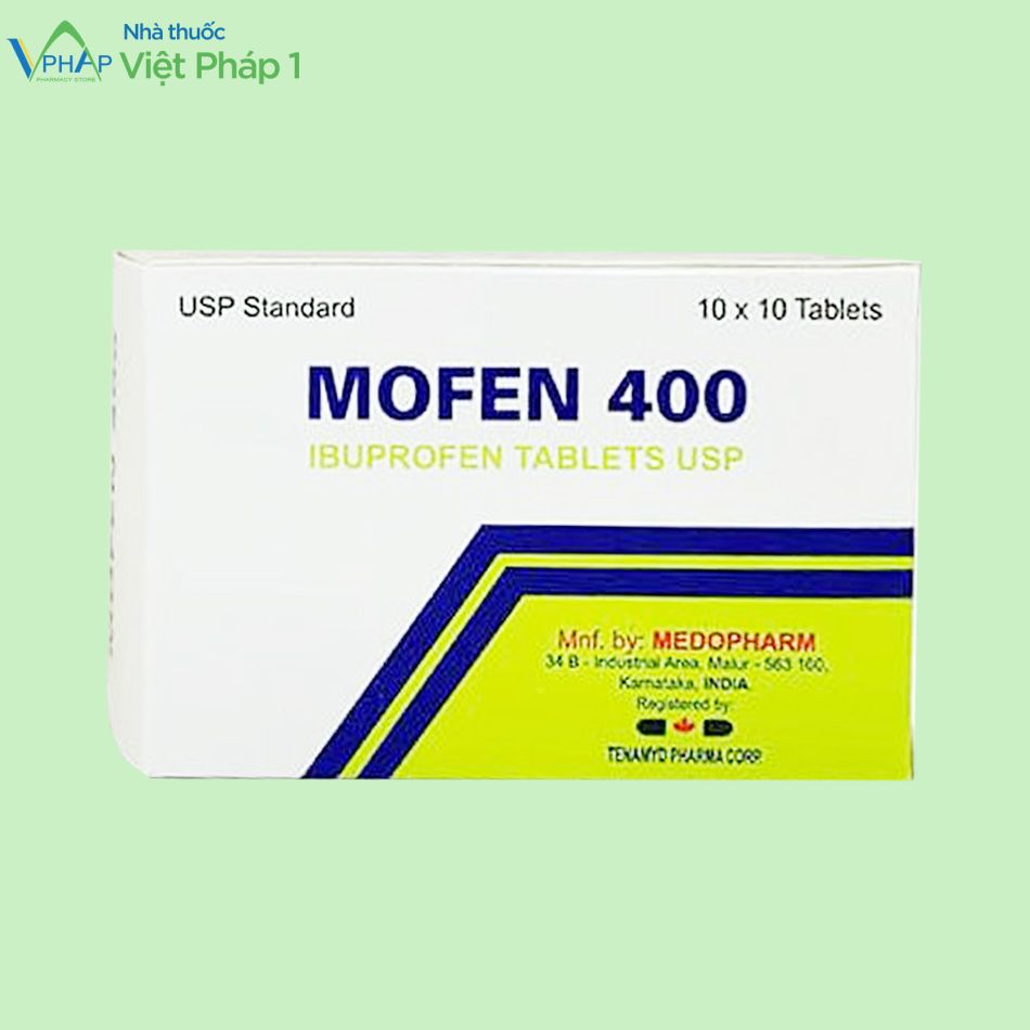Hình ảnh của thuốc Mofen 400