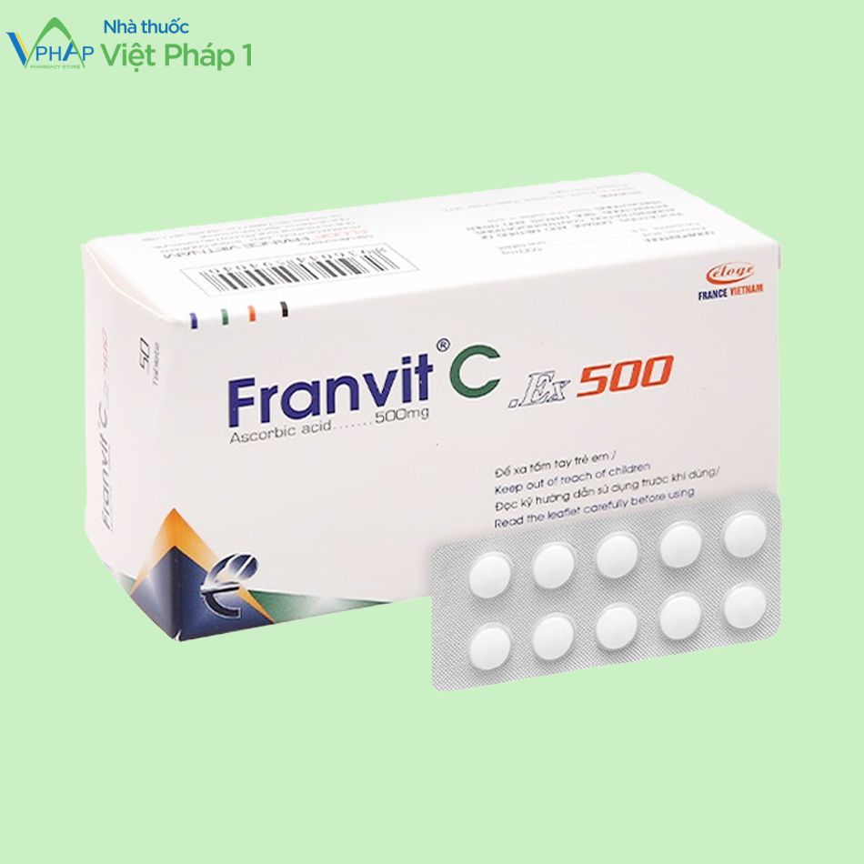 Hình ảnh của thuốc Franvit C Ex 500