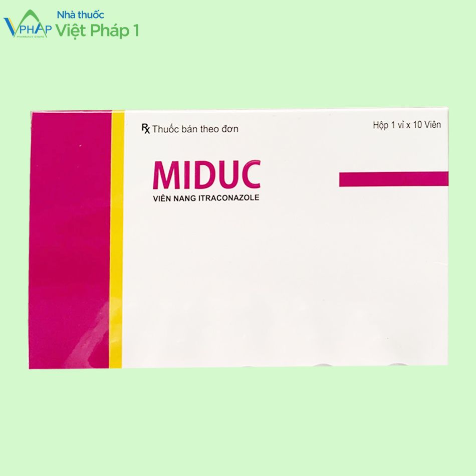 Hình ảnh của thuốc Miduc