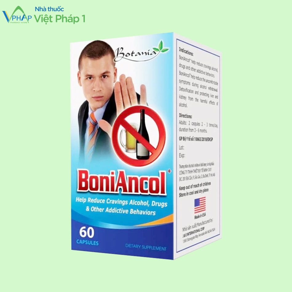 Hộp của sản phẩm BoniAncol