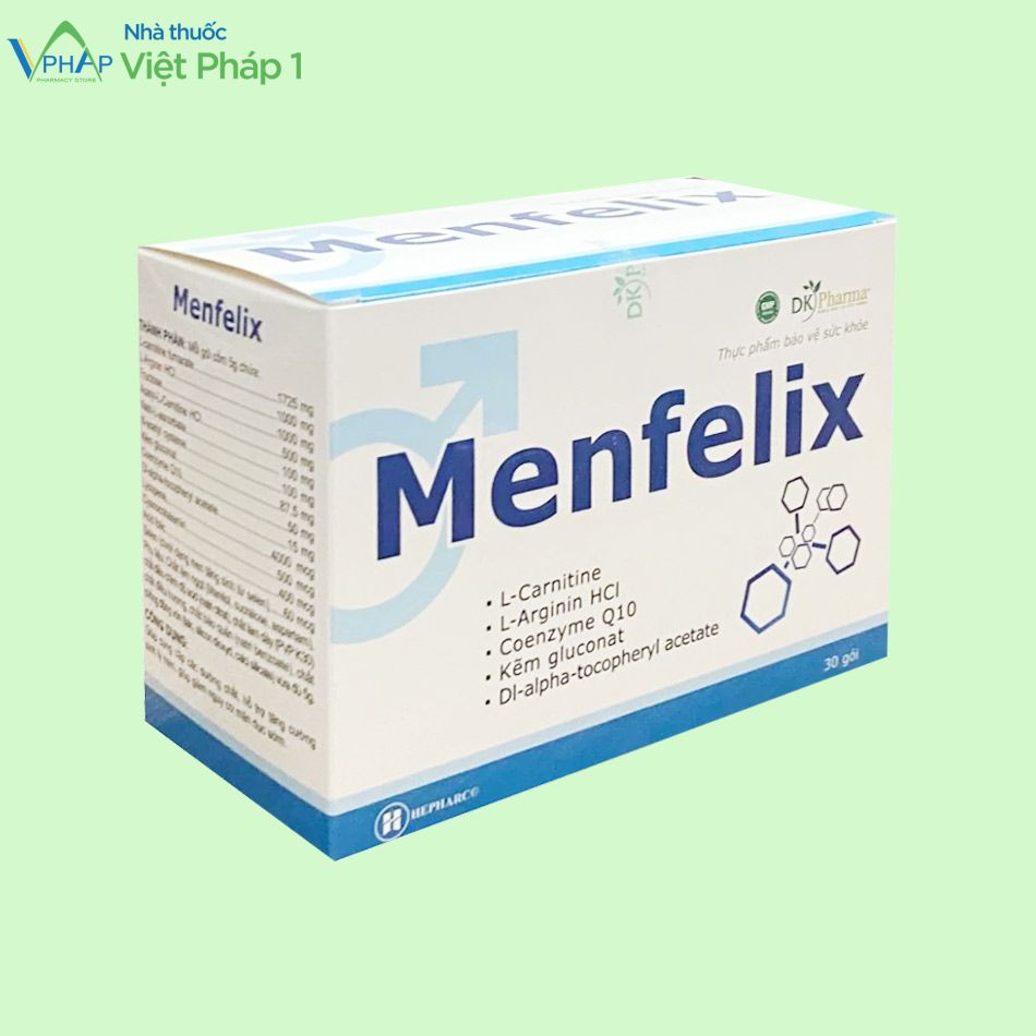 Hộp của sản phẩm Menfelix