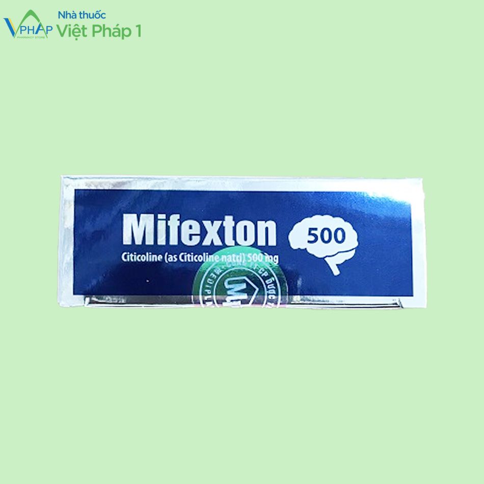 Hình ảnh hộp thuốc Mifexton 500