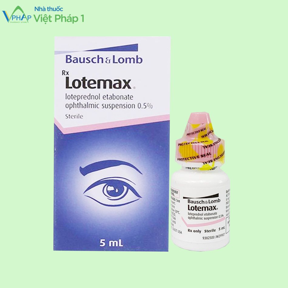 Hình ảnh: Thuốc nhỏ mắt Lotemax 0.5
