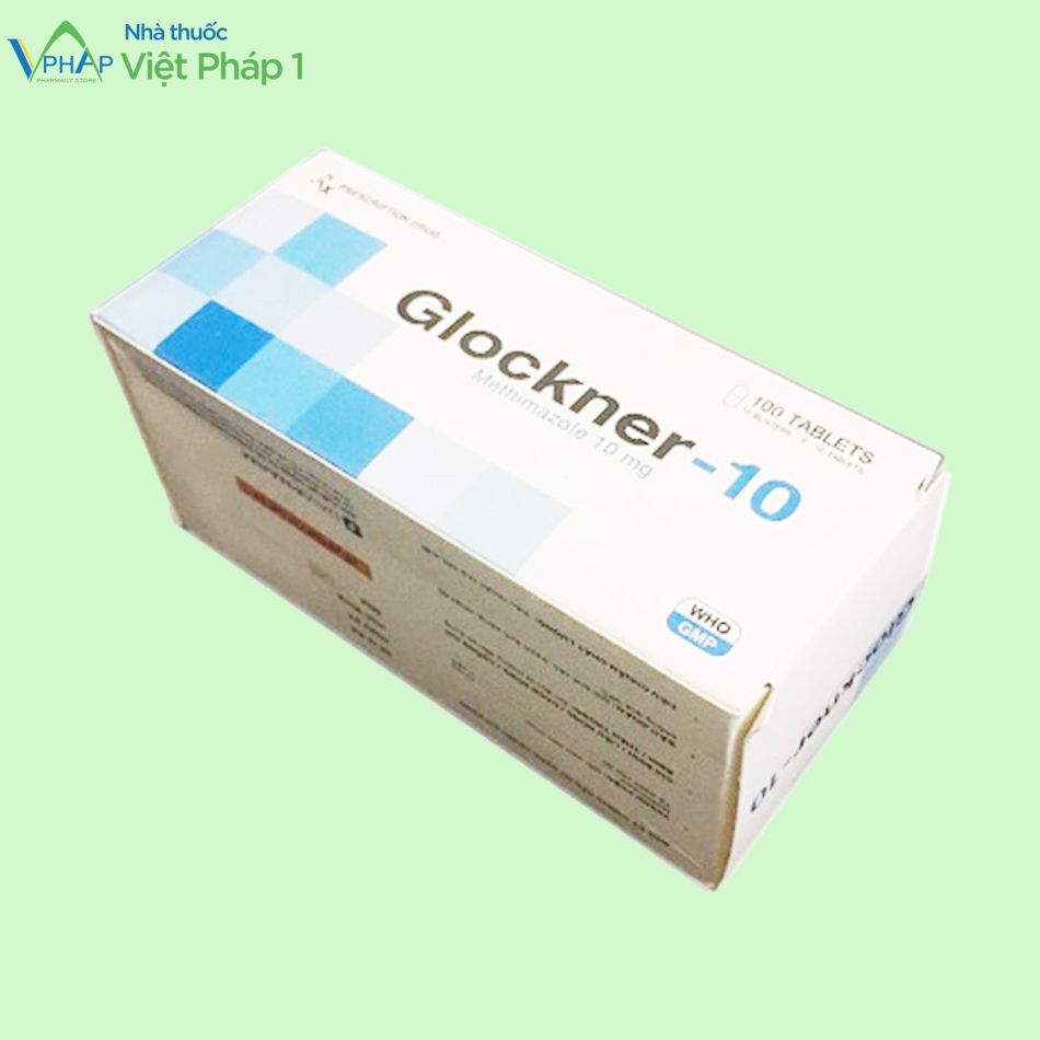 Hộp thuốc điều trị cường giáp Glockner-10