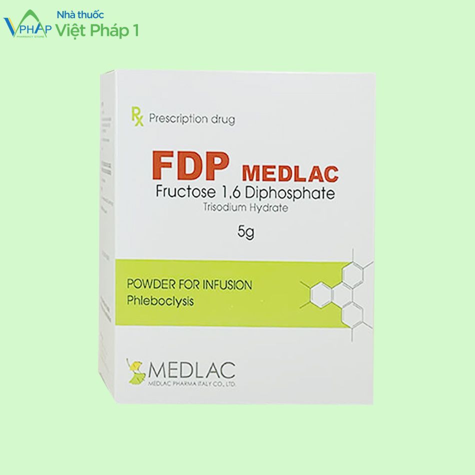 Hình ảnh hộp thuốc kê đơn FDP Medlac